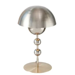 Metalowa lampka grzybek LUISE, 43,5 cm