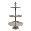 Metalowa patera 3 poziomy, 50 cm