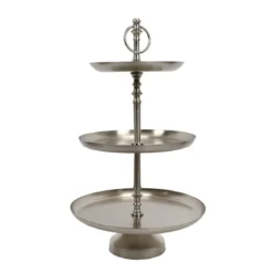 Metalowa patera 3 poziomy, 50 cm