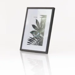 Metalowa ramka na zdjęcie, passe-partout, 20,8 x 15,5 x 1 cm