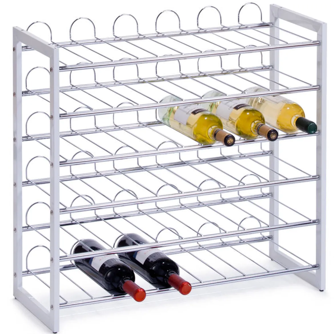 Metalowy regał na wino - 36 butelek, ZELLER