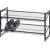 Metalowy stojak na buty MIMMI, 2 poziomy, 74 cm