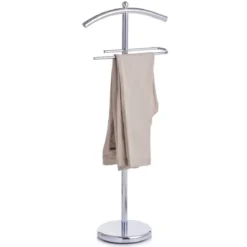 Metalowy wieszak na garnitur, ubrania - 43x26x109 cm