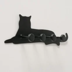 Metalowy wieszak na klucze KIRI, 8 x 25 cm