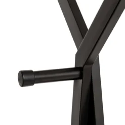 Metalowy wieszak na ubrania podwójny METTY, 98 x 43,5 x 145 cm