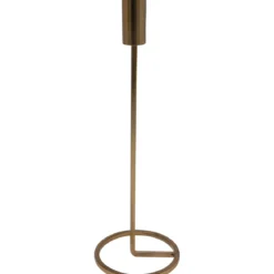 Minimalistyczny świecznik na jedną świecę, 31 cm