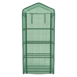 Mini szklarnia foliowa, 4 piętrowa, 68 x 49 x 158 cm
