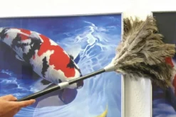 Miotełka do usuwania kurzu teleskopowa, strusie pióra