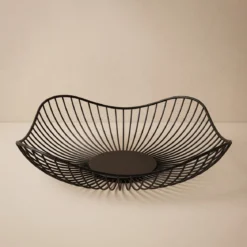 Misa na owoce metalowa ażurowa, 28 x 28 x 8 cm