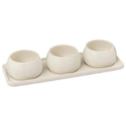 Miseczki do dipów i przekąsek NORA, ceramiczne