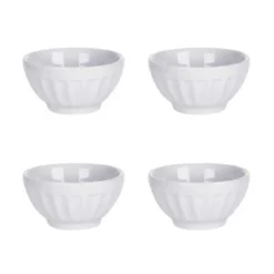 Miseczki na przekąski z porcelany, 4 szt.