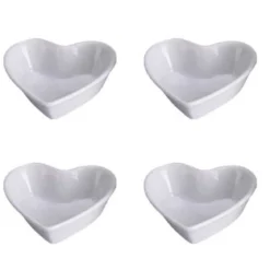 Miseczki na przekąski z porcelany, 4 szt.