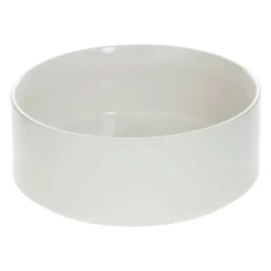 Miska na sałatkę, Ø 24 cm, ceramiczna na bambusowym stojaku