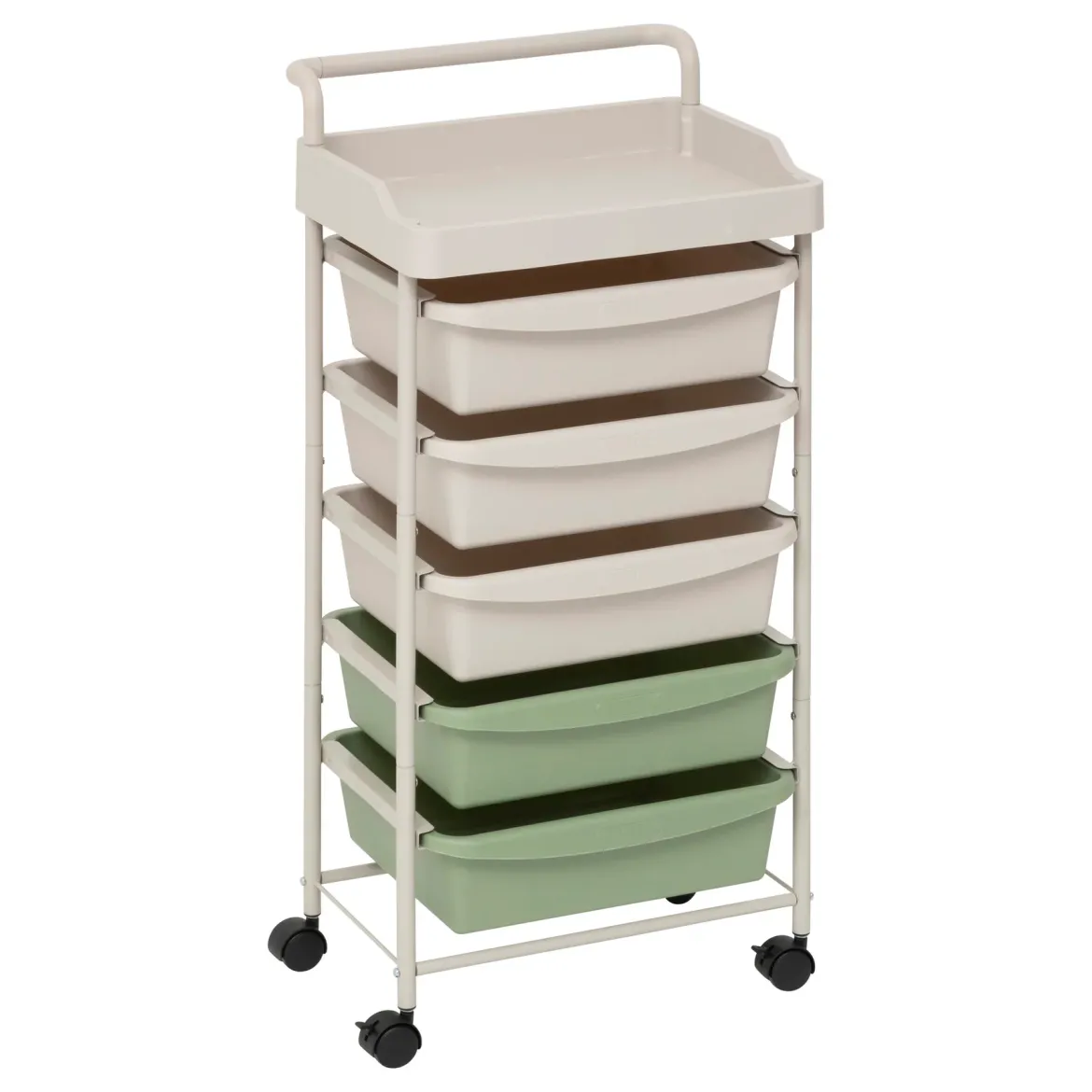 Mobilny organizer DESKOLOR, 6 szuflad, 82 cm