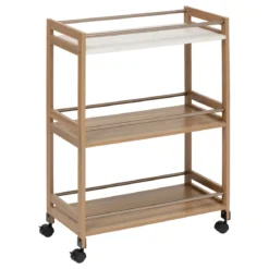 Mobilny wózek kuchenny COME, 3 poziomy, 80 cm