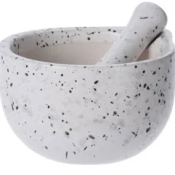 Moździerz kuchenny z tłuczkiem, ceramiczny
