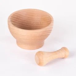 Moździerz z drewna bukowego, Ø 10,5 cm