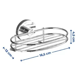 Mydelniczka MILAZZO, Vacuum-Loc - stal chromowana, WENKO