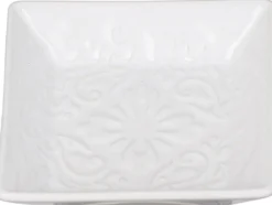Mydelniczka z wzorami w stylu rustykalnym, ceramiczna podstawka łazienkowa - WENKO
