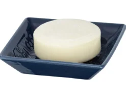 Mydelniczka z wzorami w stylu rustykalnym, ceramiczna podstawka łazienkowa - WENKO