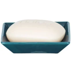 Mydelniczka z wzorami w stylu rustykalnym, ceramiczna podstawka łazienkowa - WENKO