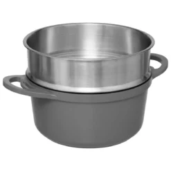 Naczynie do gotowania na parze HEALTHY, Ø 24 cm, 4 elementy