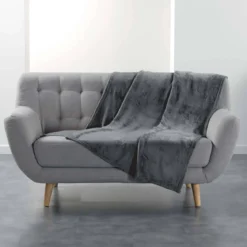 Narzuta flanelowa FLANOU, 125 x 150 cm