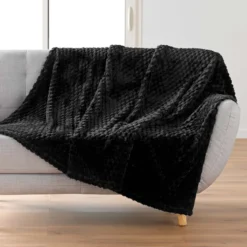 Narzuta flanelowa 125 x 150 cm FROSTY