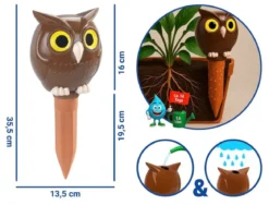 Nawadniacz ceramiczny do kwiatów 1600 ml, sowa