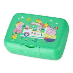 Śniadaniówka z małym pojemniczkiem Candy L Świnka Peppa Pop, KOZIOL