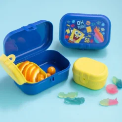 Śniadaniówka z 2 pojemniczkami Pascal Ready Mini SpongeBob, KOZIOL