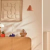 Nowoczesna lampa wisząca CONIA rożek, Ø 17 cm