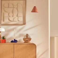 Nowoczesna lampa wisząca CONIA rożek, Ø 17 cm