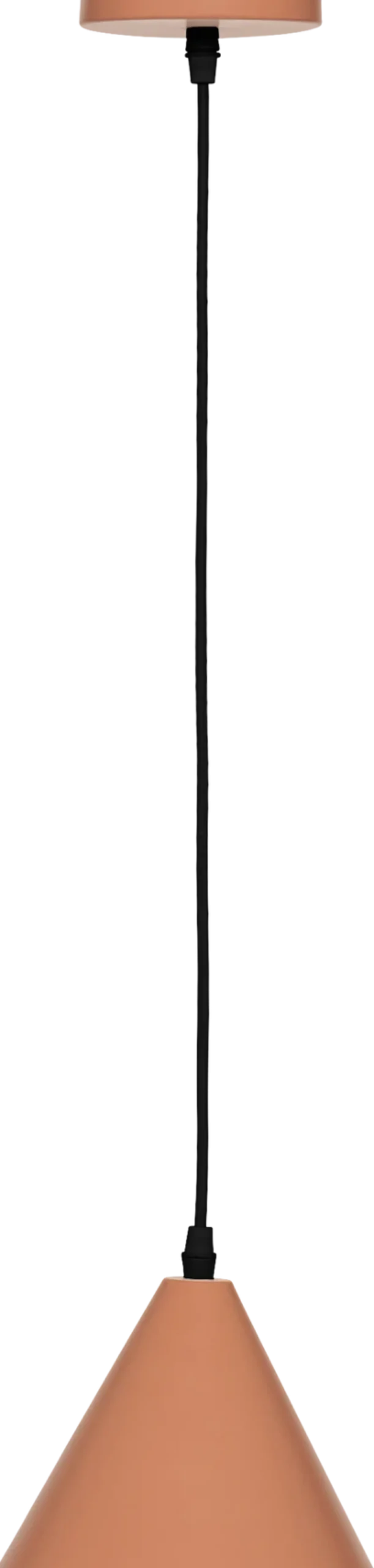 Nowoczesna lampa wisząca CONIA rożek, Ø 17 cm