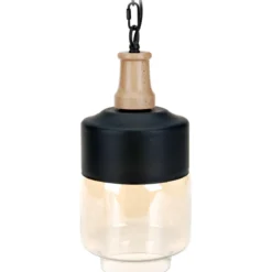 Nowoczesna lampa wisząca, 18 x 32 cm, szklana