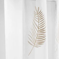 Nowoczesne firany do salonu PALMEOR, 140 x 240 cm
