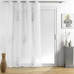 Nowoczesne firany do salonu PALMEOR, 140 x 240 cm