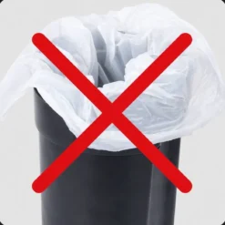 Nowoczesny kosz na śmieci do łazienki z pedałem, 3 l, WENKO