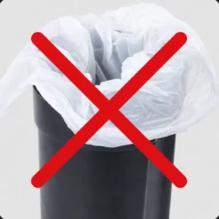 Nowoczesny kosz na śmieci do łazienki z pedałem, 3 l, WENKO