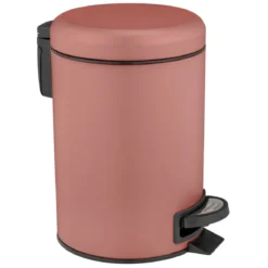Nowoczesny kosz na śmieci do łazienki z pedałem, 3 l, WENKO