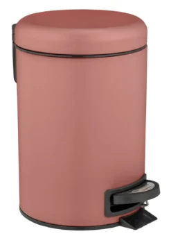 Nowoczesny kosz na śmieci do łazienki z pedałem, 3 l, WENKO