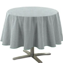 Obrus okrągły MINI VICHY, Ø 160 cm, kratka