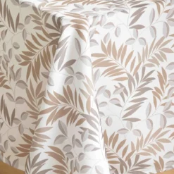 Obrus plamoodporny w listki, 145 x 240 cm, NEDELIA