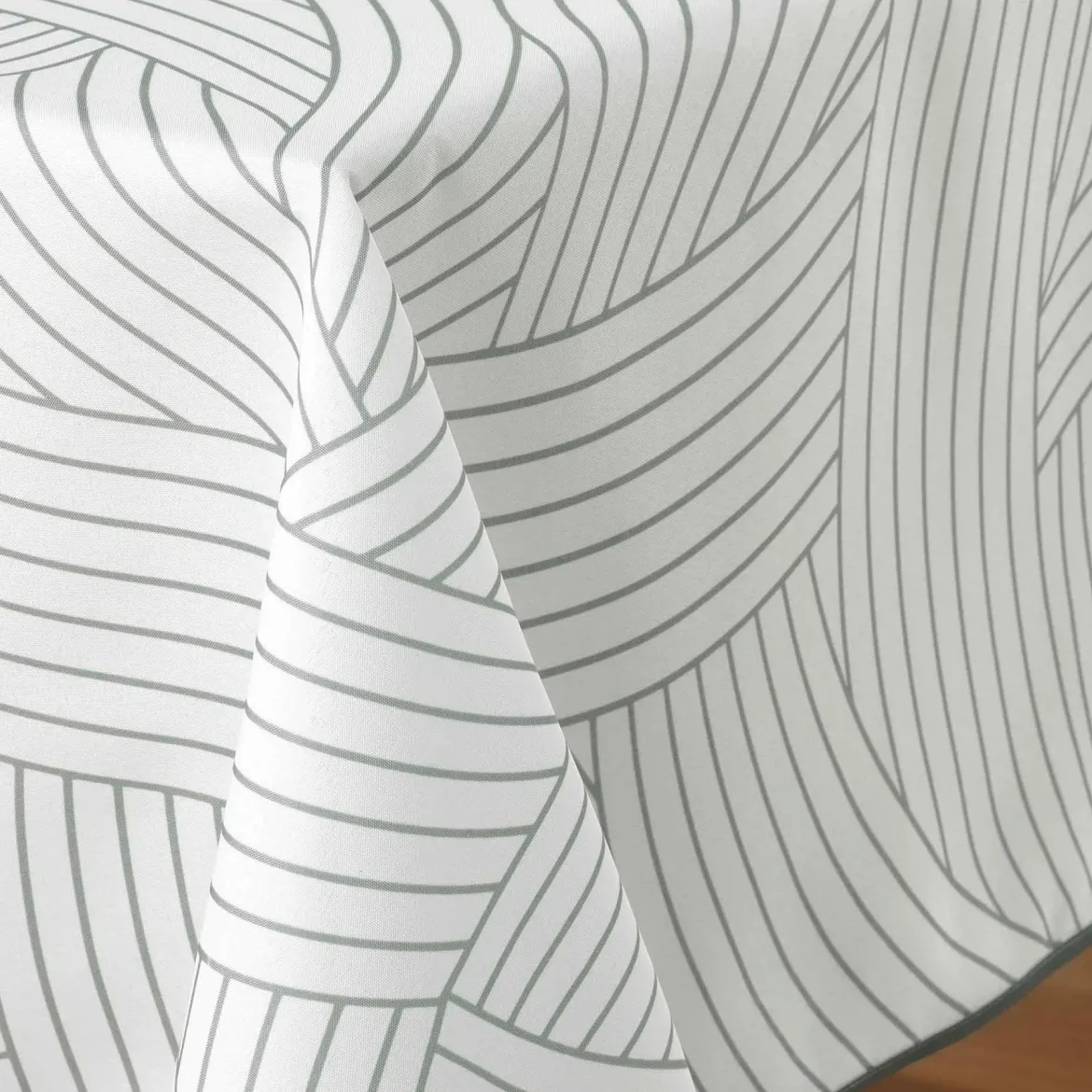 Obrus poliestrowy z nadrukiem LINEA, 150 x 240 cm