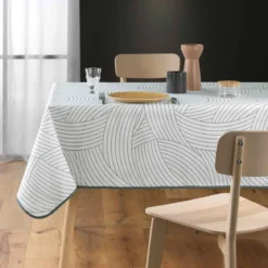 Obrus poliestrowy z nadrukiem LINEA, 150 x 240 cm