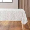 Obrus prostokątny z błyszczącym zdobieniem, LEYA, 145 x 240 cm