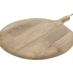 Okrągła deska do serwowania z drewna mango, Ø 47 cm