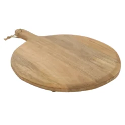 Okrągła deska do serwowania z drewna mango, Ø 47 cm