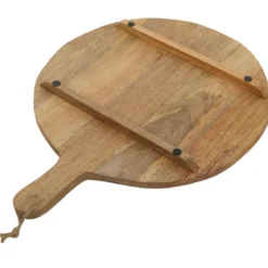 Okrągła deska do serwowania z drewna mango, Ø 47 cm