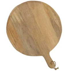 Okrągła deska do serwowania z drewna mango, Ø 47 cm